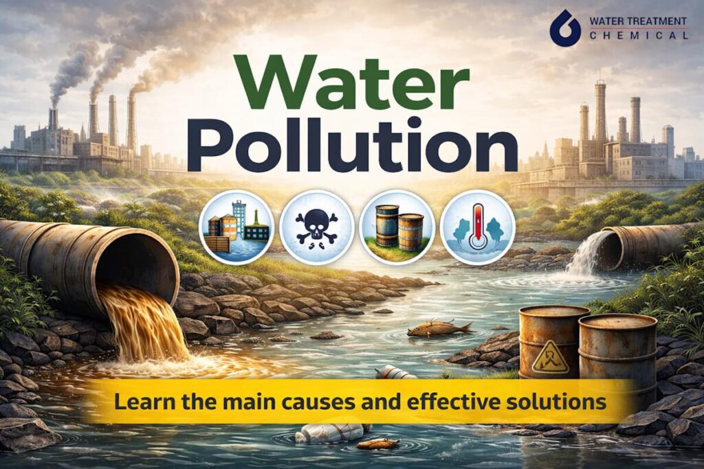 industrial water pollution causes