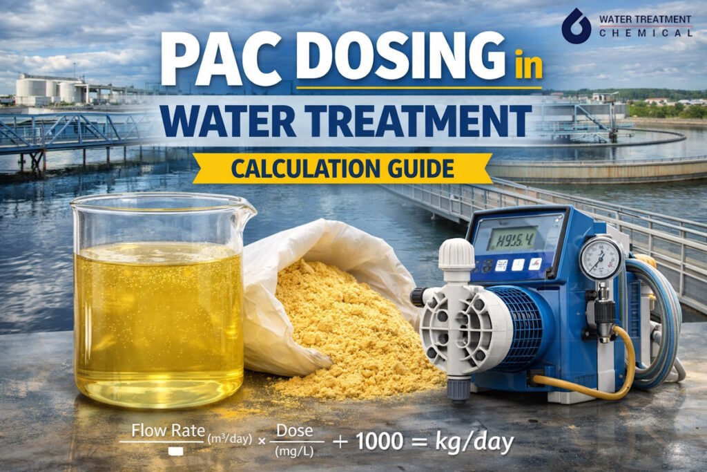 pac dosing in water treatment