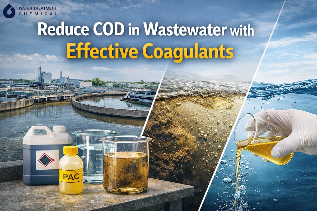 how to reduce cod in wastewater